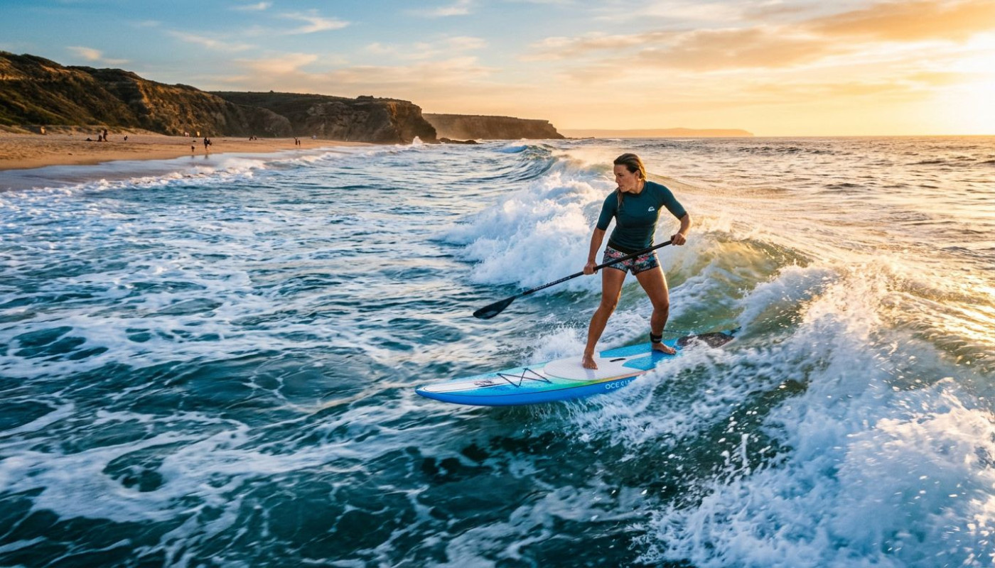 Come le onde influenzano la tecnica nel stand up paddle