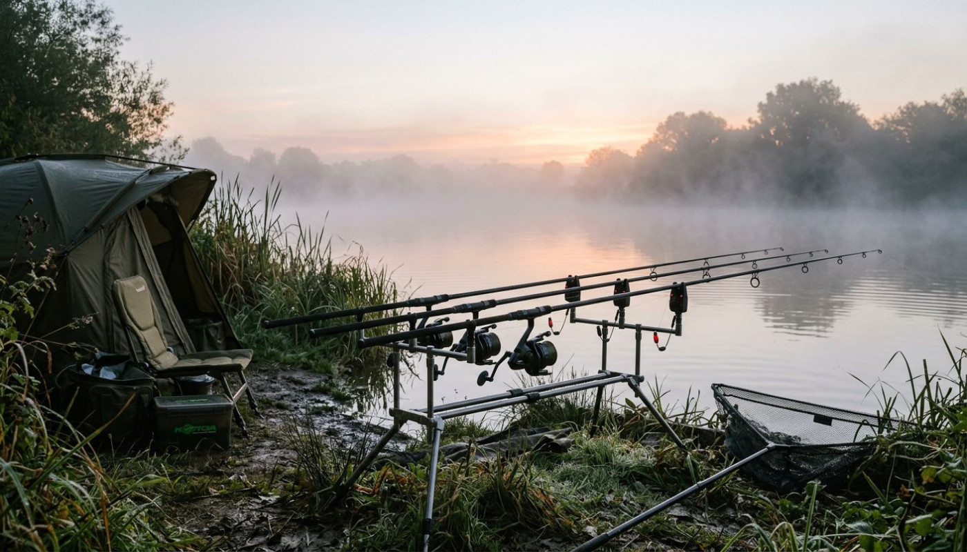 Guida completa agli accessori essenziali per la pesca alla carpa
